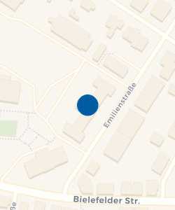 Vorschau: Karte von Technische Hochschule Ostwestfalen-Lippe Standort Detmold