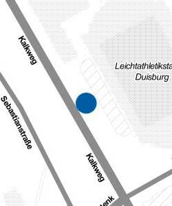 Vorschau: Karte von Leichtathletikstadion Duisburg