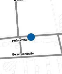 Vorschau: Karte von Haltestelle Ludwigsburg Hoferstraße