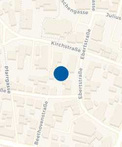 Vorschau: Karte von Ebertstraße 15 Garage