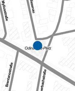 Vorschau: Karte von Odina-Bott-Platz