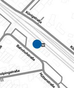 Vorschau: Karte von Bahnhof Meppen