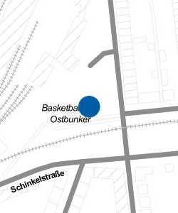 Vorschau: Karte von Jugendzentrum Ostbunker
