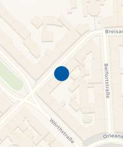 Vorschau: Karte von Breisacher Straße 4