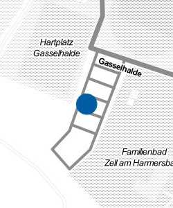 Vorschau: Karte von Parkplatz Zeller Schwimmbad