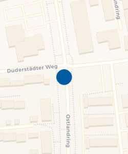 Vorschau: Karte von Busbahnhof Burgdorf(Kreis Hannover) Duderstädter Weg