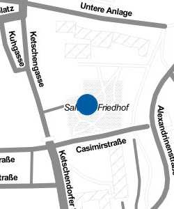 Vorschau: Karte von Salvator-Friedhof