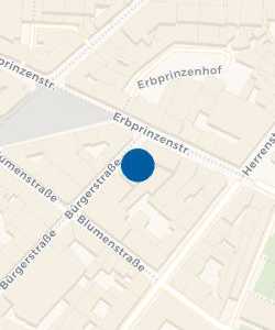 Vorschau: Karte von MLP Geschäftsstelle Karlsruhe V