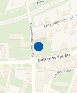 Vorschau: Karte von Freizeitzentrum und Mehrgenerationenhaus Roßleben