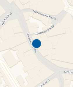 Vorschau: Karte von Bäckerei Brinkhege - Treffpunkt L + T Markthalle