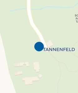Vorschau: Karte von Parkplatz Schloß Tannenfeld