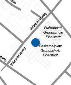 Vorschau: Karte von Sporthalle Grundschule Eibelstadt