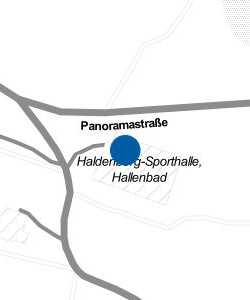 Vorschau: Karte von Haldenberg-Sporthalle, Hallenbad