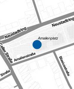 Vorschau: Karte von Amalienplatz