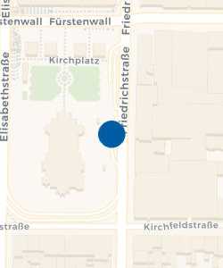 Vorschau: Karte von Taxi-Düsseldorf "Kirchplatz"