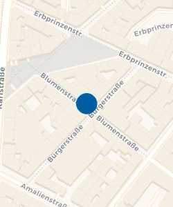 Vorschau: Karte von ALFAhotel - Karlsruhe-City