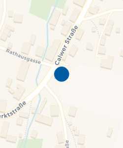 Vorschau: Karte von Raiffeisenbank im Kreis Calw,Geschäftsstelle Neuweiler