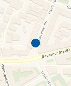 Vorschau: Karte von Taxihalteplatz Martin-Luther-Straße