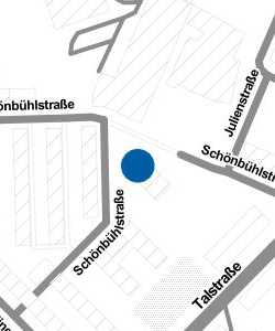 Vorschau: Karte von Stadtteilbibliothek Ost