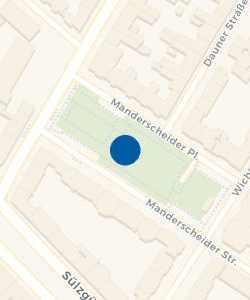 Vorschau: Karte von Manderscheider Platz