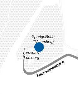 Vorschau: Karte von Sportgelände TV Lemberg