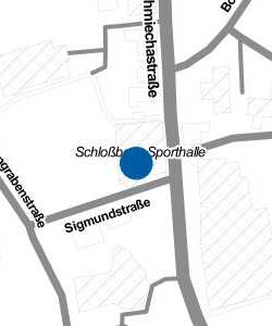 Vorschau: Karte von Schloßberg-Sporthalle