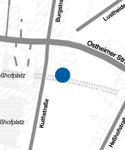 Vorschau: Karte von Haltestelle Köln Vingst