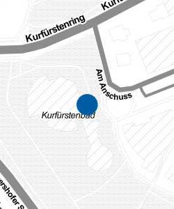 Vorschau: Karte von Kurfürstenbad-Restaurant