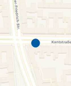 Vorschau: Karte von Bushaltestelle Berlin, Kaiser-Friedrich-Str./Kantstr.