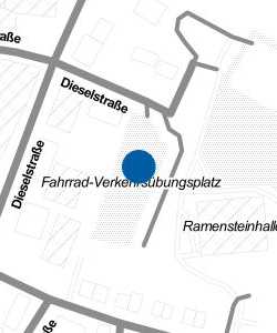 Vorschau: Karte von Fahrrad-Verkehrsübungsplatz