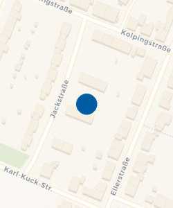 Vorschau: Karte von Integrative Kindertagesstätte Jackstraße