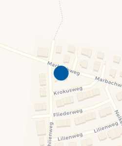 Vorschau: Karte von Kindergarten Marbachweg