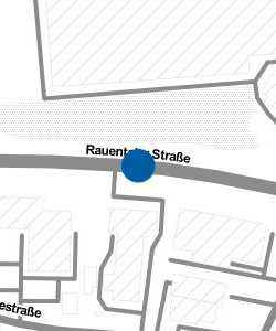 Vorschau: Karte von Haltestelle Rastatt Rauentaler Straße
