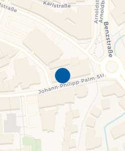 Vorschau: Karte von Postbank-Finanzcenter Schorndorf