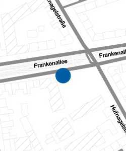 Vorschau: Karte von Frankenallee 111