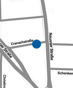 Vorschau: Karte von Köln, Nippes Cranachstr.