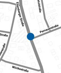 Vorschau: Karte von Ebersbergerstr./Pernauer Str., Rosenheim (Oberbaye