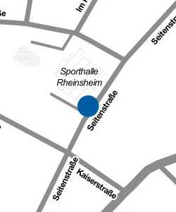 Vorschau: Karte von Rheinsheim, Sporthalle