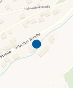 Vorschau: Karte von Feuerwehr Braunsbach