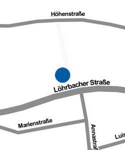 Vorschau: Karte von Volksbank Überwald-Gorxheimertal eG