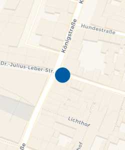 Vorschau: Karte von Junge Die Bäckerei. Königstraße 43