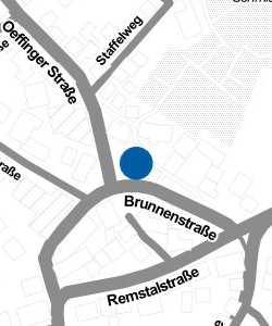 Vorschau: Karte von Polizeiposten Fellbach-Schmiden