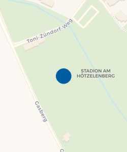 Vorschau: Karte von Stadion am Hötzelenberg
