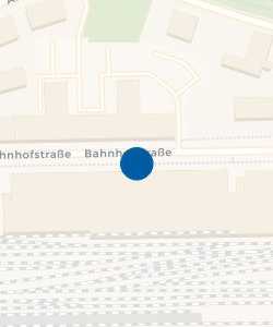 Vorschau: Karte von Parkhaus Dallmeier Bahnhofstraße mit Videoüberwachung, XL Parkplätze, 5 Min in die Altstadt