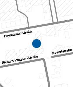 Vorschau: Karte von Städtisches Gymnasium Bayreuther Straße