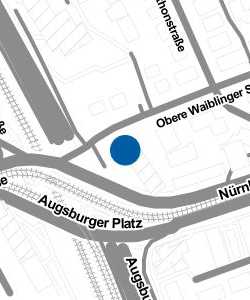 Vorschau: Karte von Augsburger Platz Kiosk