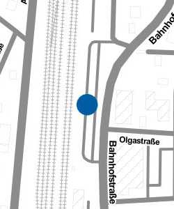 Vorschau: Karte von Bahnhof/Busbahnhof, Balingen