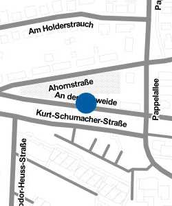 Vorschau: Karte von Haltepunkt Blumenstraße