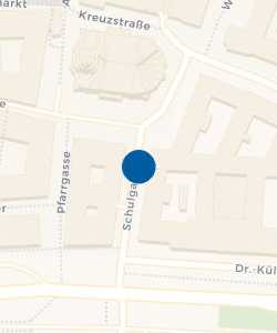 Vorschau: Karte von Taxihalteplatz Kreuzkirche