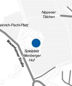 Vorschau: Karte von Lokal im Altenberger Hof